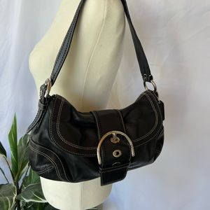 Coach Leather Shoulder Bag